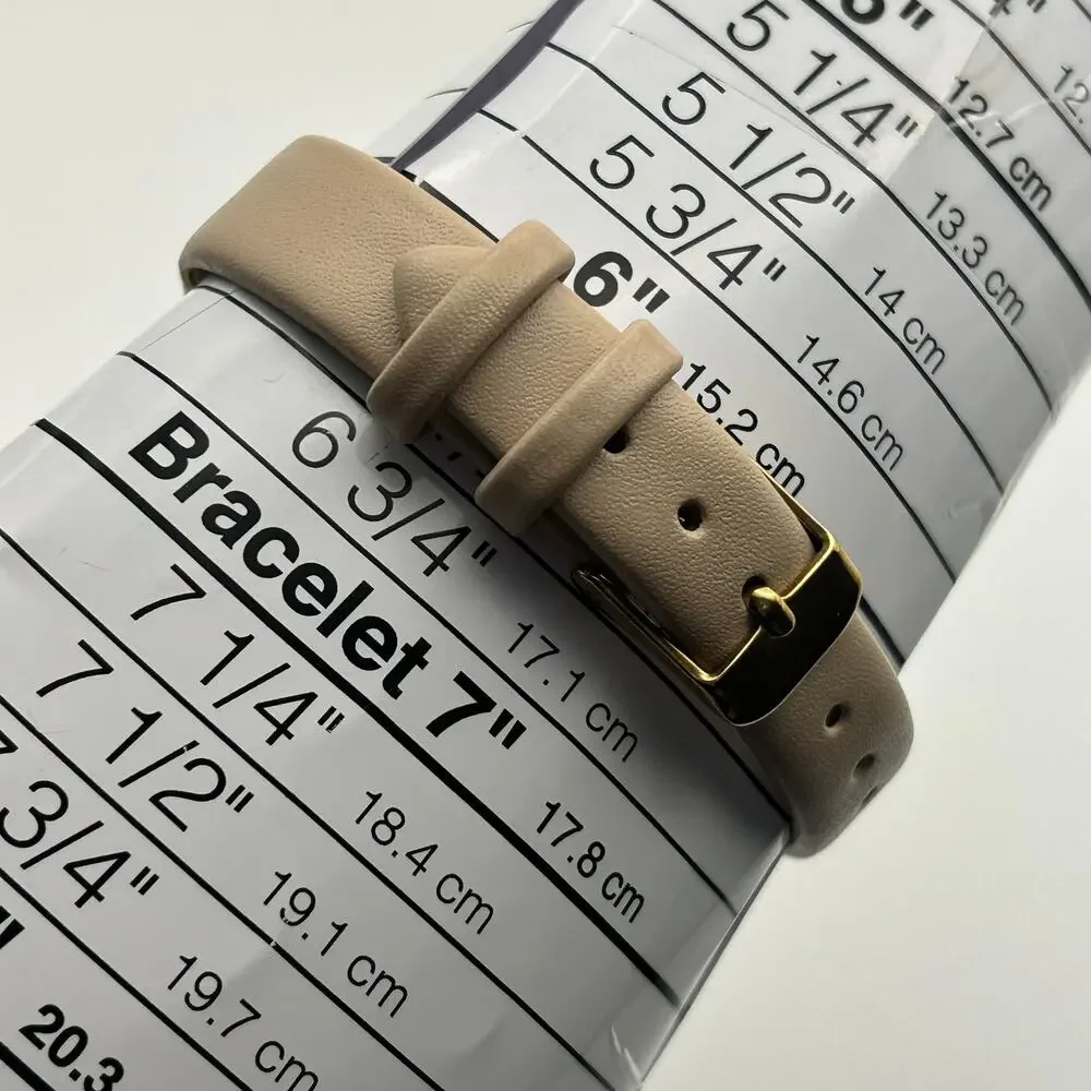H&M Women’s Rose Gold Minimalist Watch Working New Battery